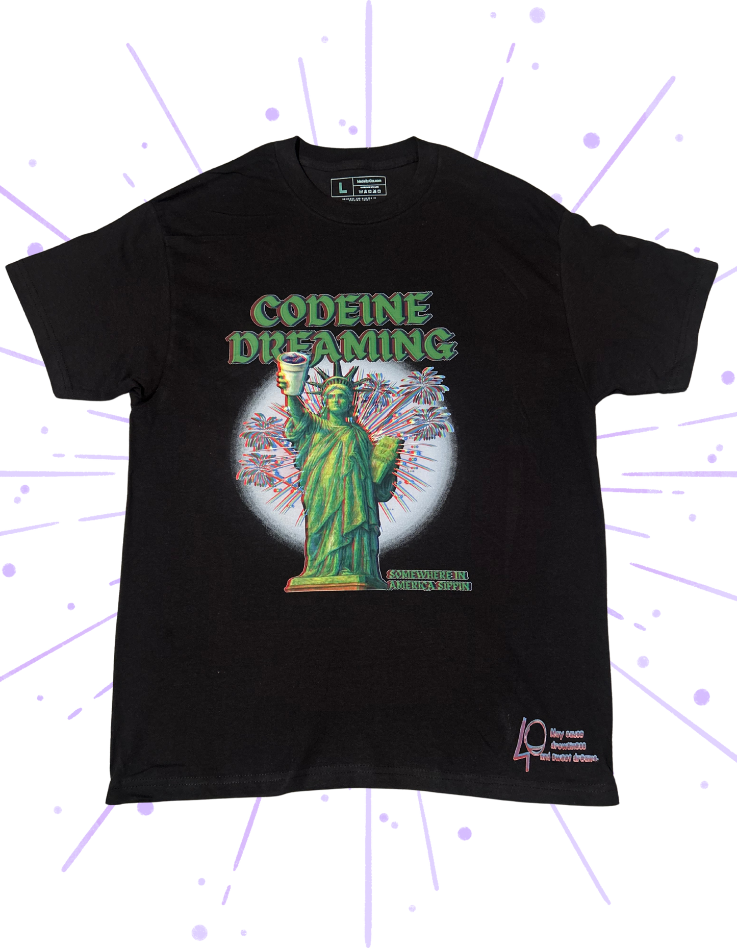Codeine dreaming (Somewhere in America sippin)