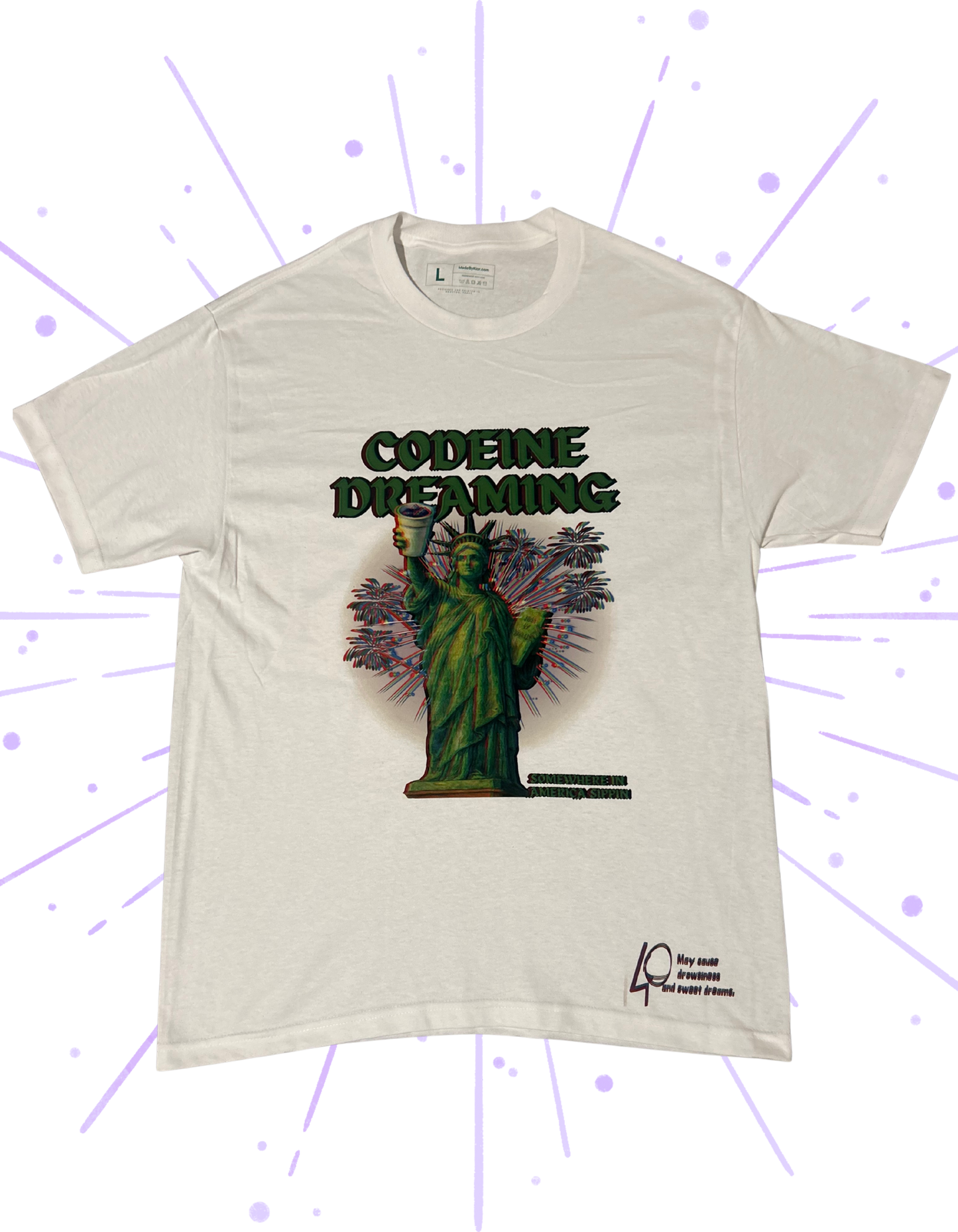 Codeine dreaming (Somewhere in America sippin)