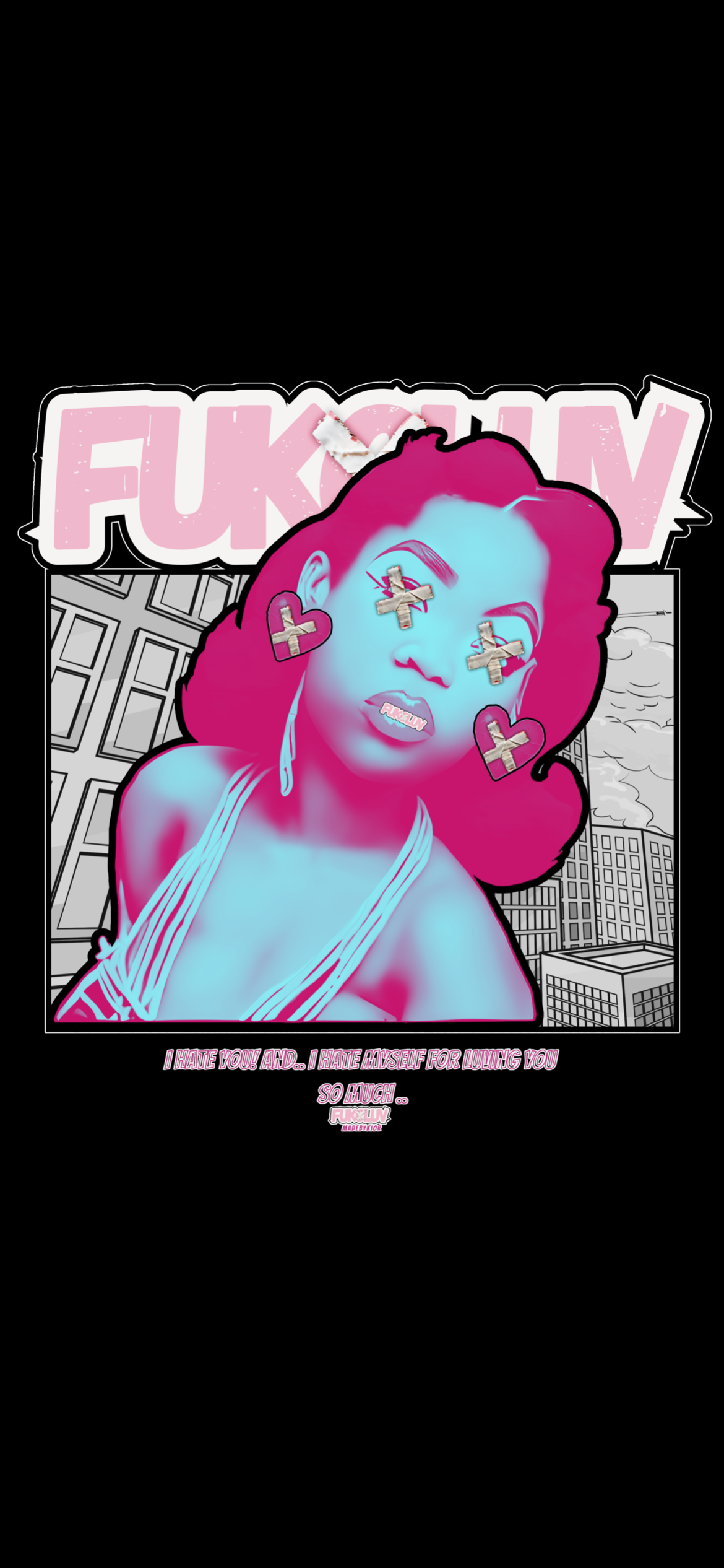 Fukcluv woman’s tee